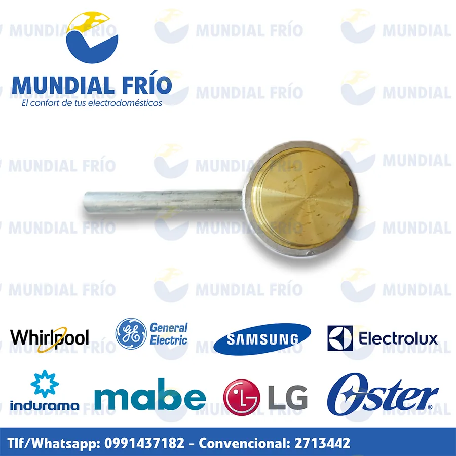 Quemador industrial de aluminio y bronce del catálogo de Mundial Frío